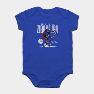 Mika Zibanejad New York R Cover Baby Bodysuit